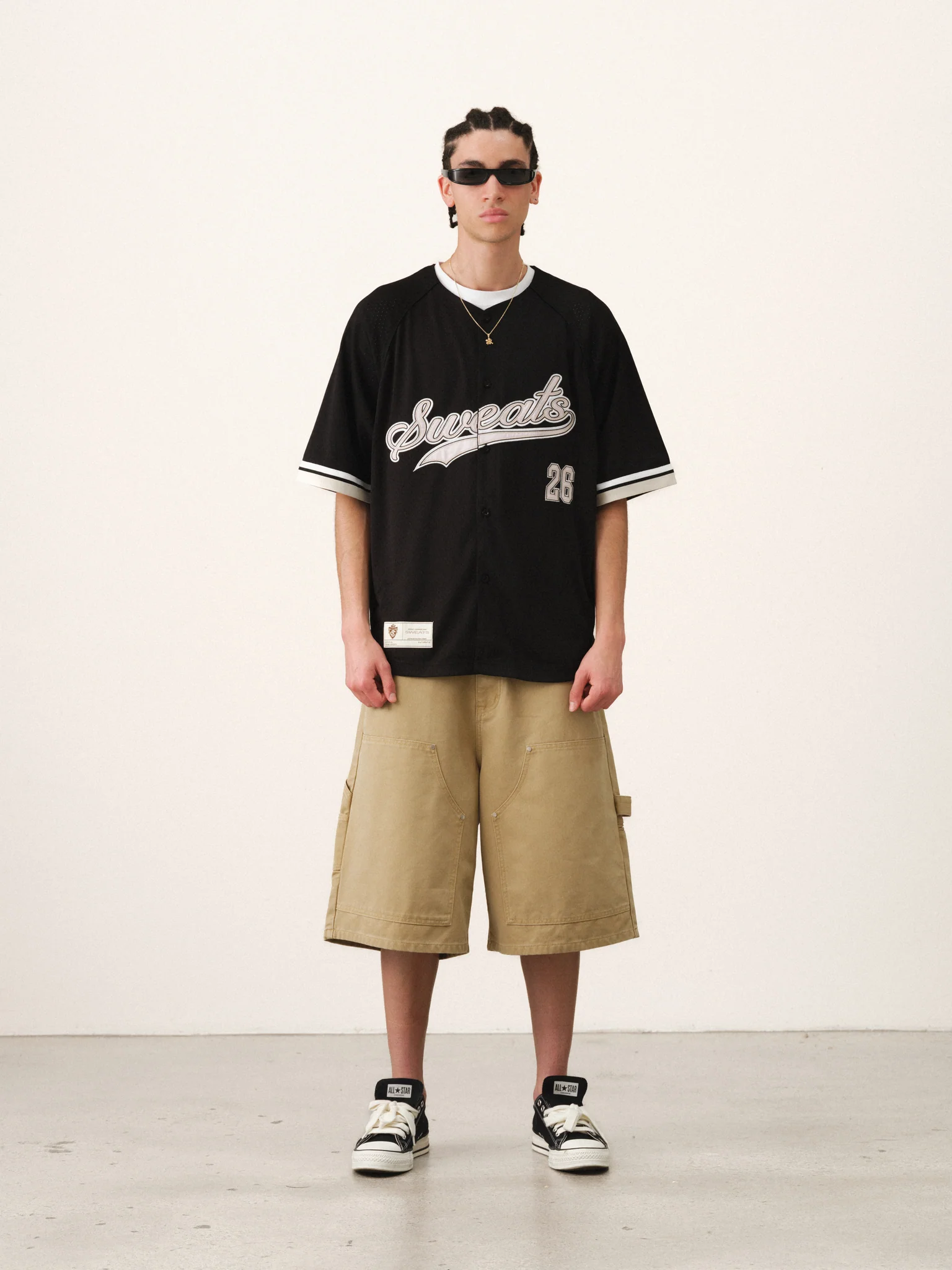 BASEBALL JERSEY - BLACK - Image 2