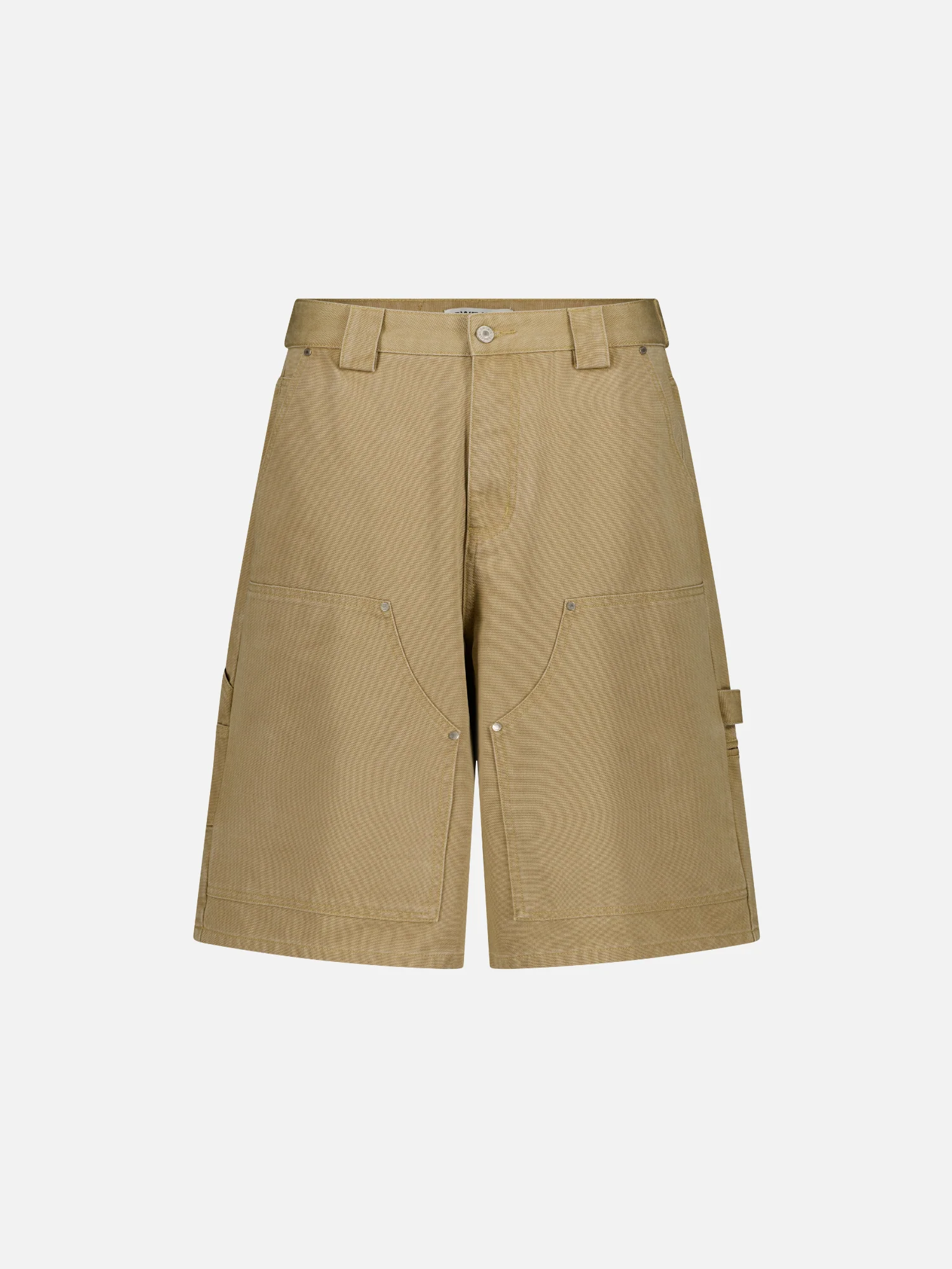 DOUBLE KNEE SHORTS - SAND