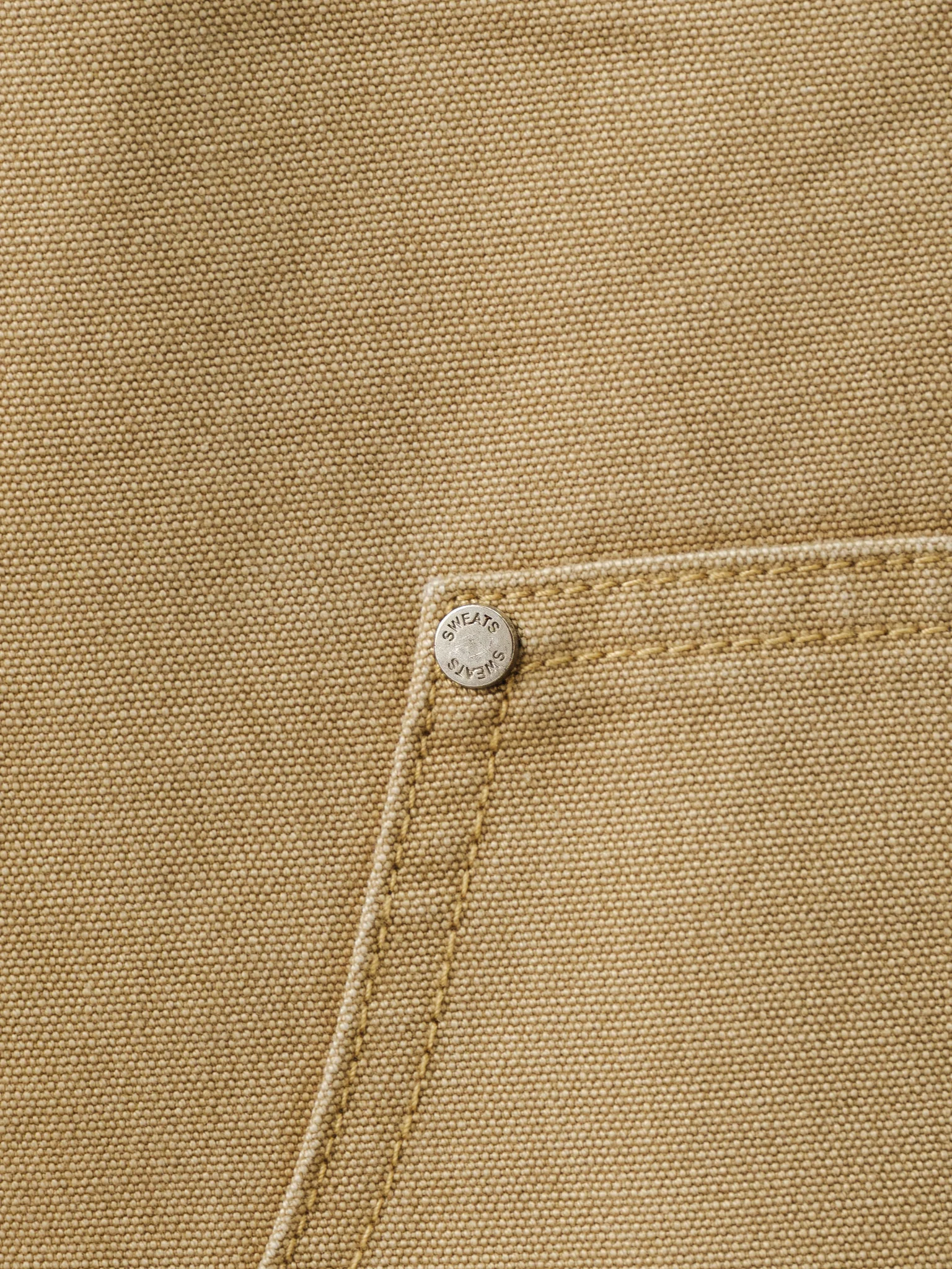 DOUBLE KNEE SHORTS - SAND - Image 3