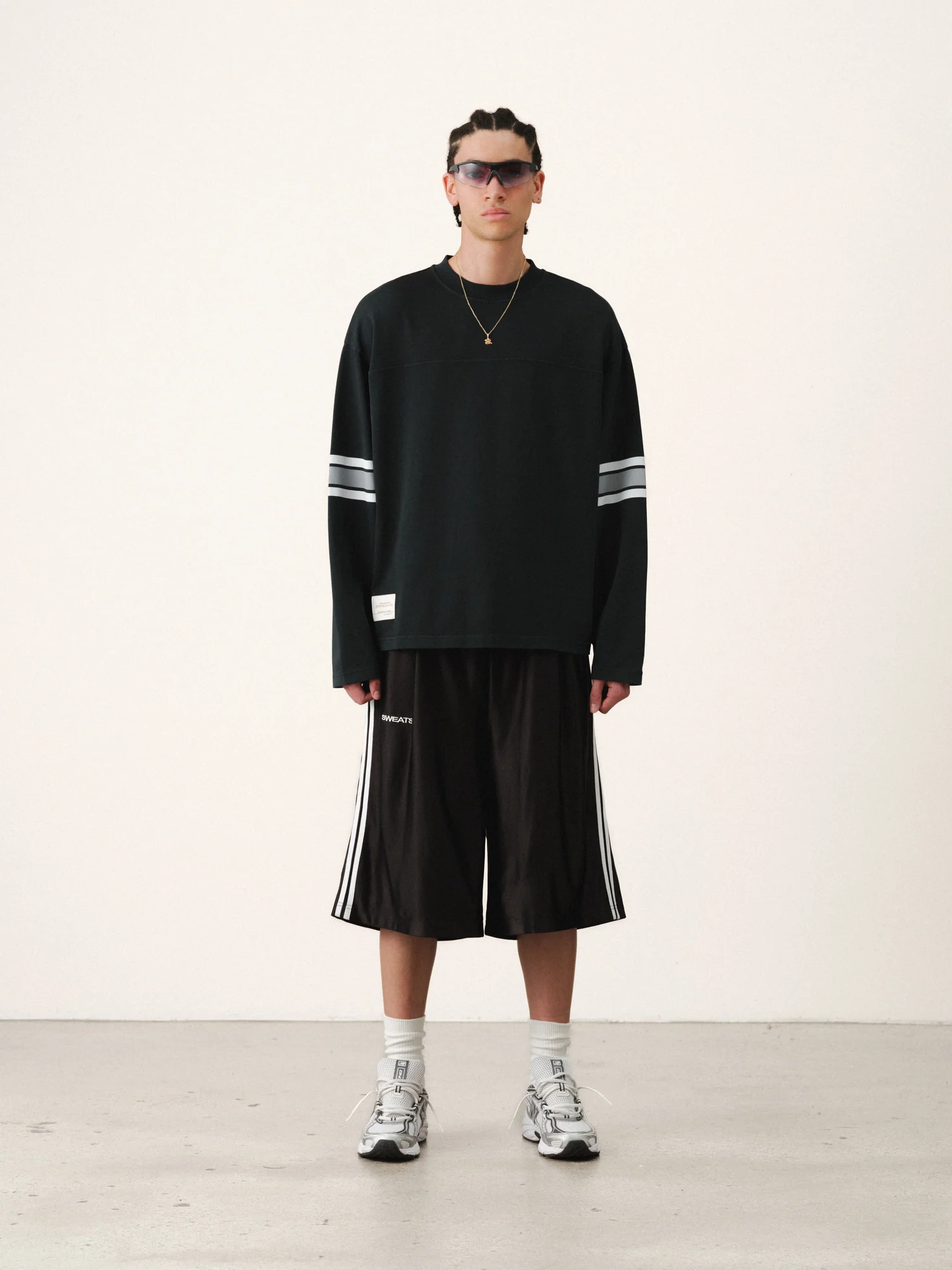 JERSEY LS T-SHIRT - WASHED BLACK - Image 2
