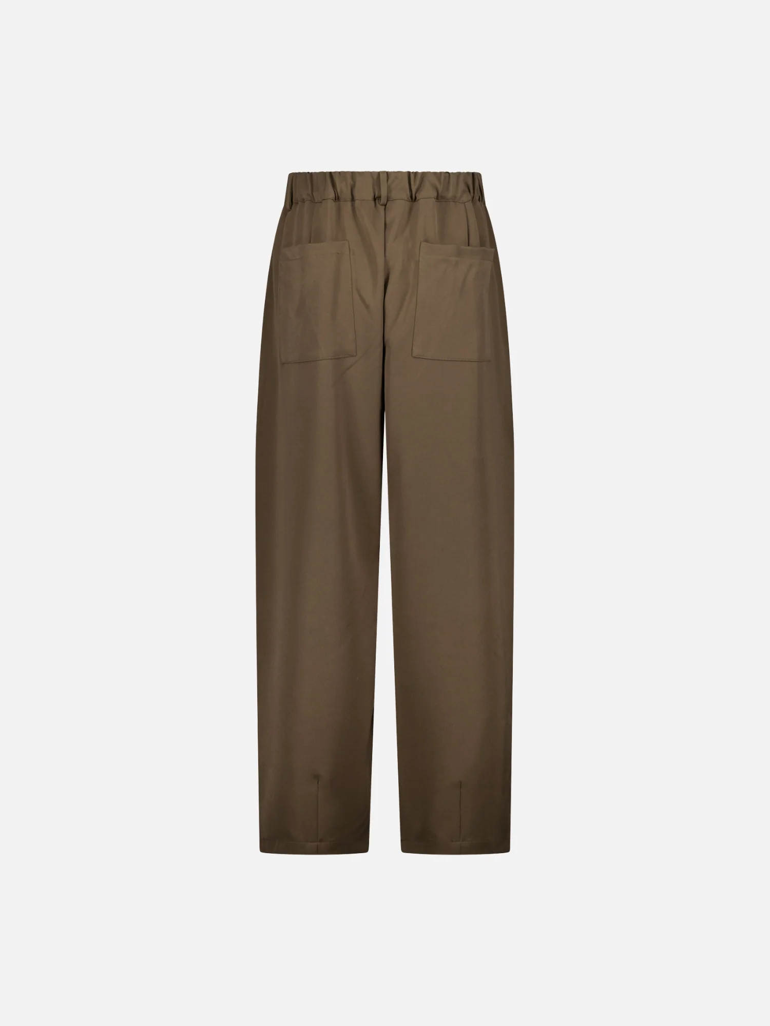 PLEATED PANT - BROWN - Image 6