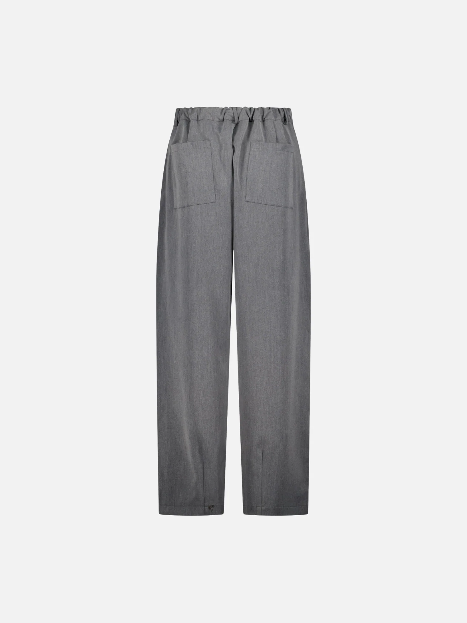 PLEATED PANT - GREY - Image 6