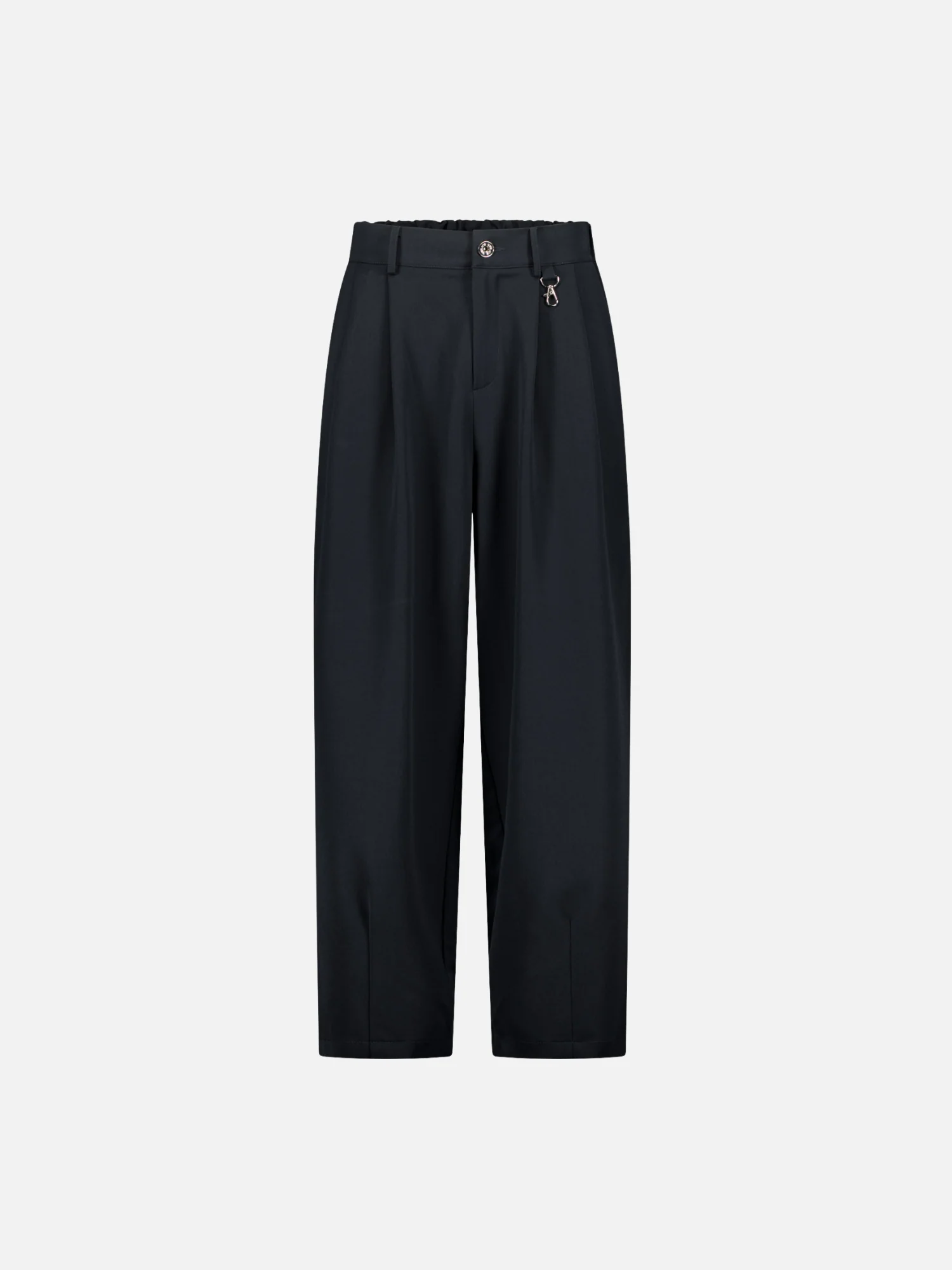 PLEATED PANT - NAVY