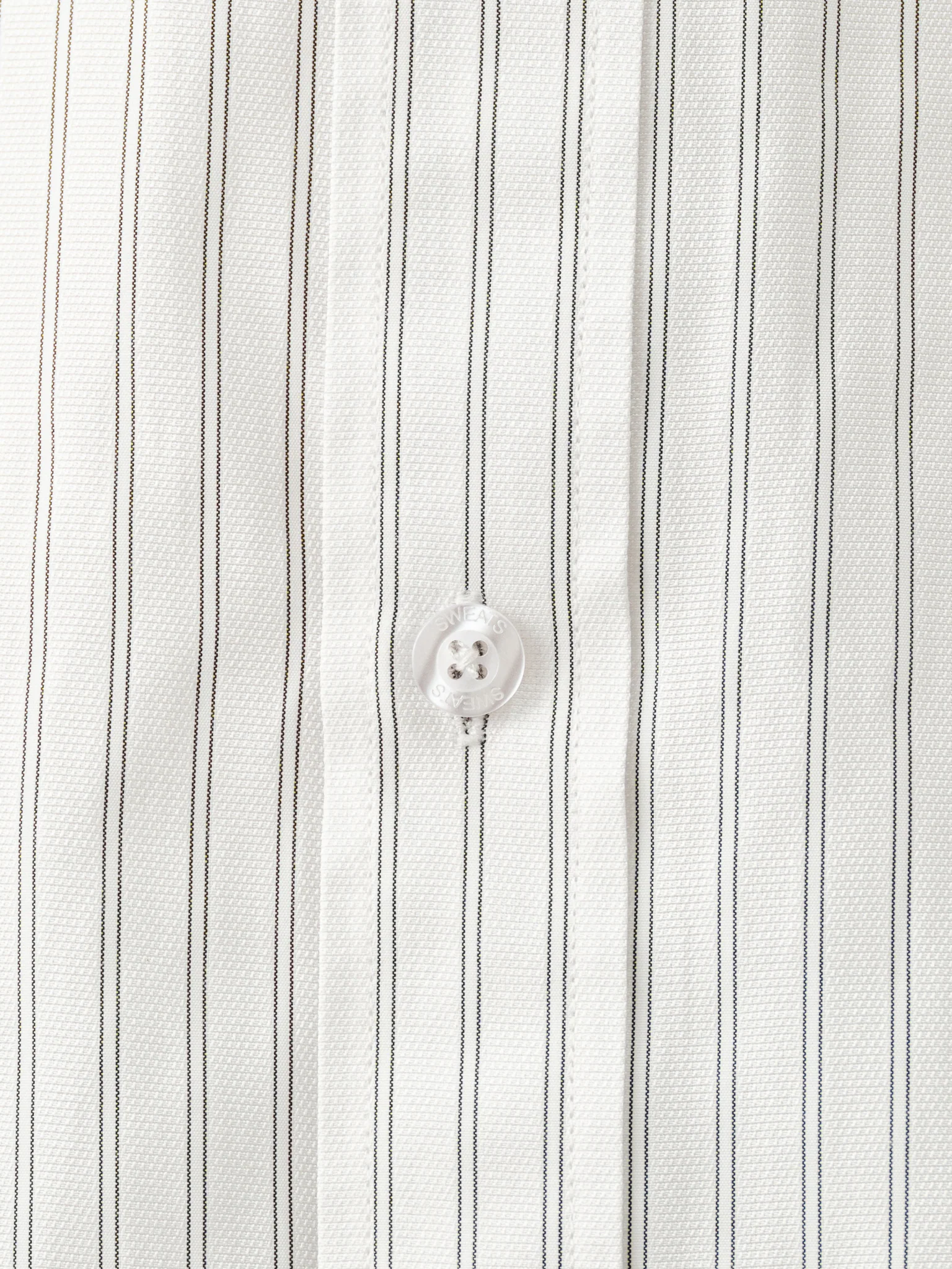 STRIPED BUTTON UP - WHITE - Image 8