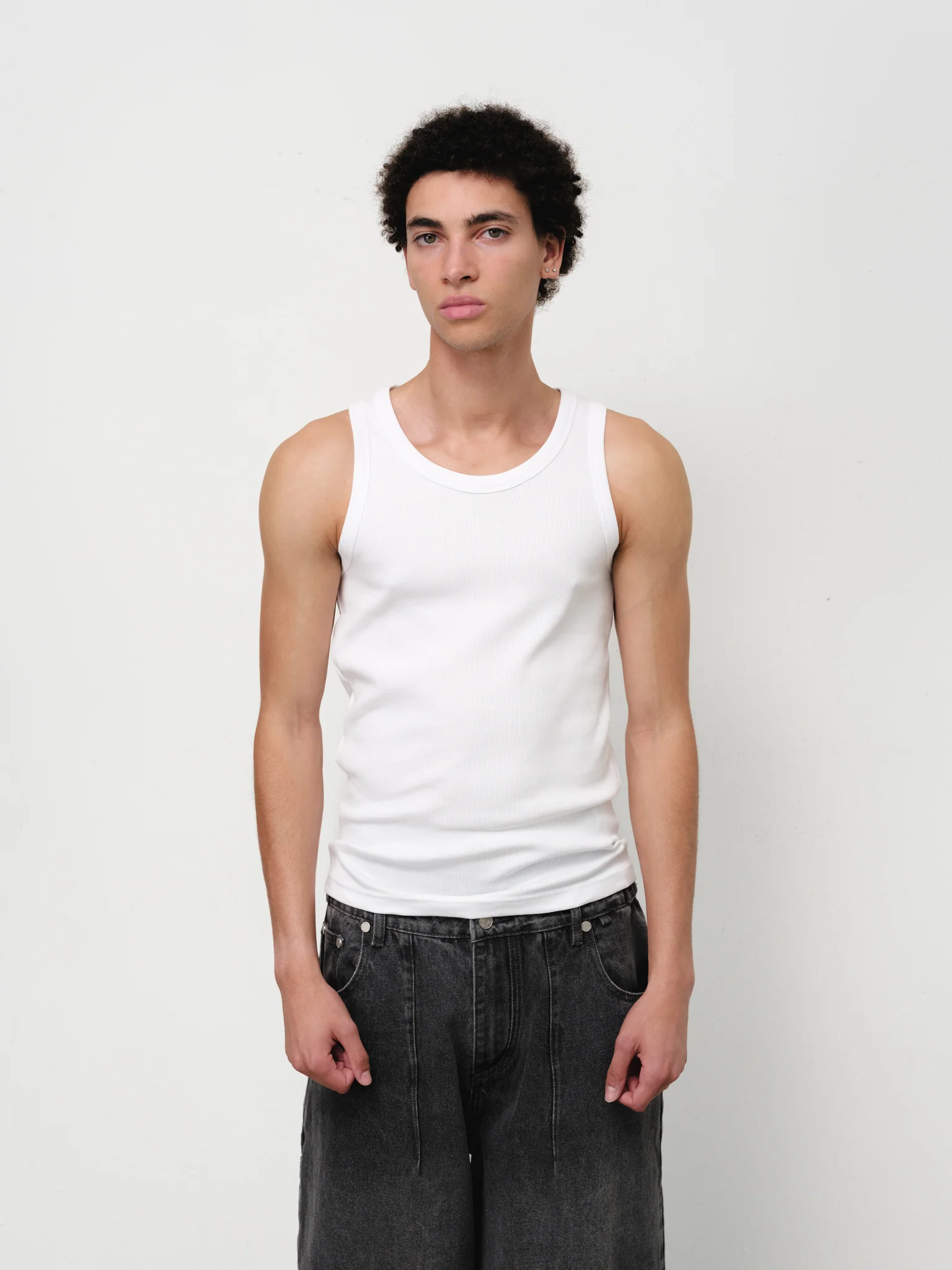 TANK SINGLET - WHITE - Image 3